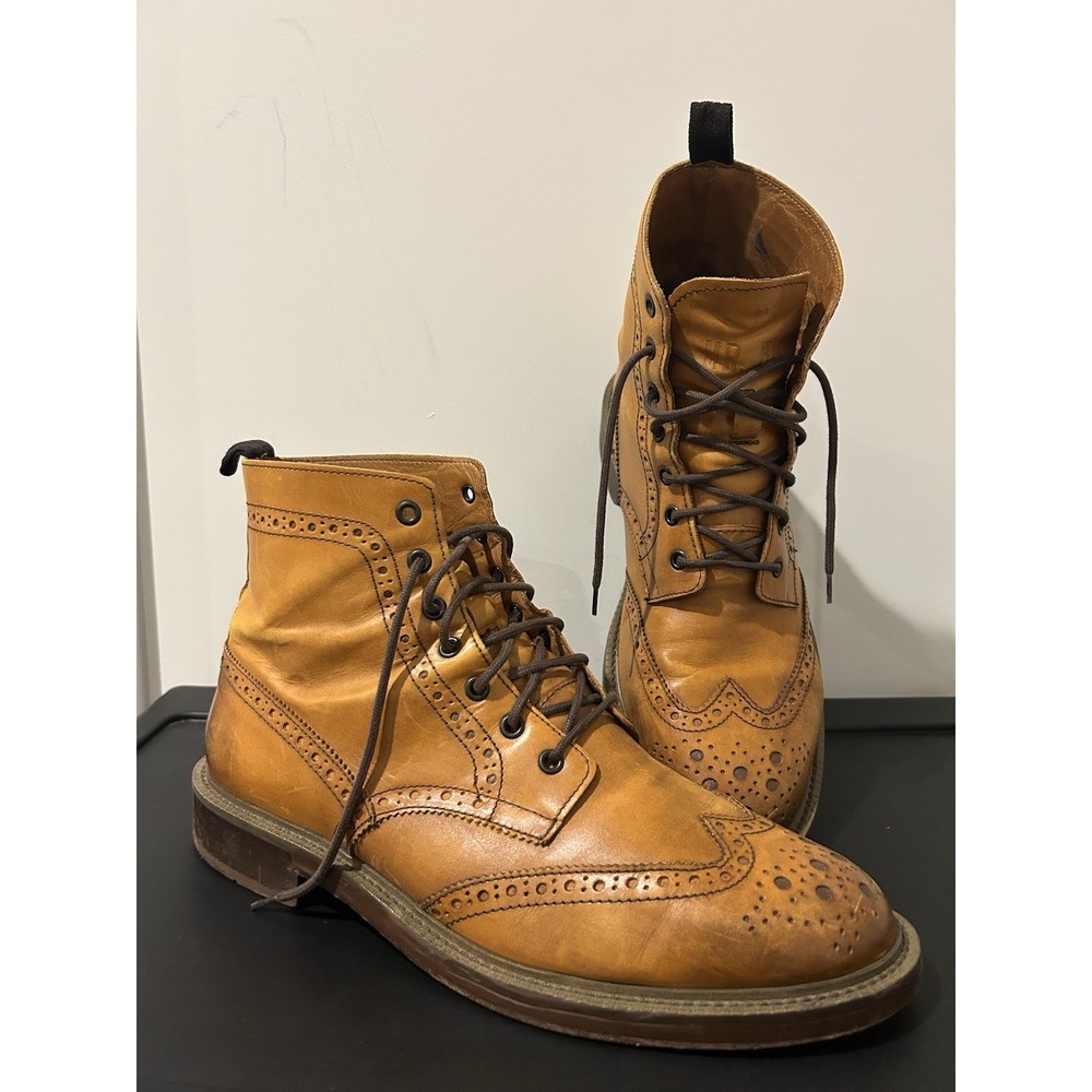 Mr. B's Blake Brogue Boots Men's US Size 11 (EU 44) ALDO Leather FLAW